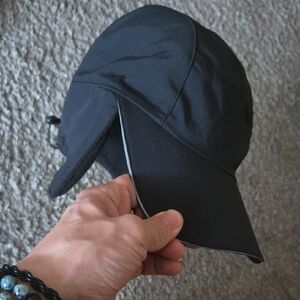 Black Sun Protection Cap